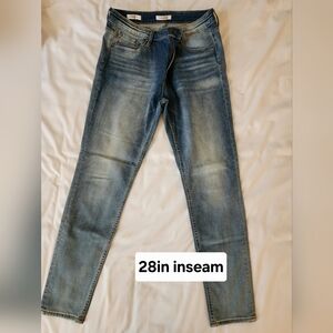 Vigoss Women's High Rise Marley Skinny Jeans in Faded Blue from Stitchfix